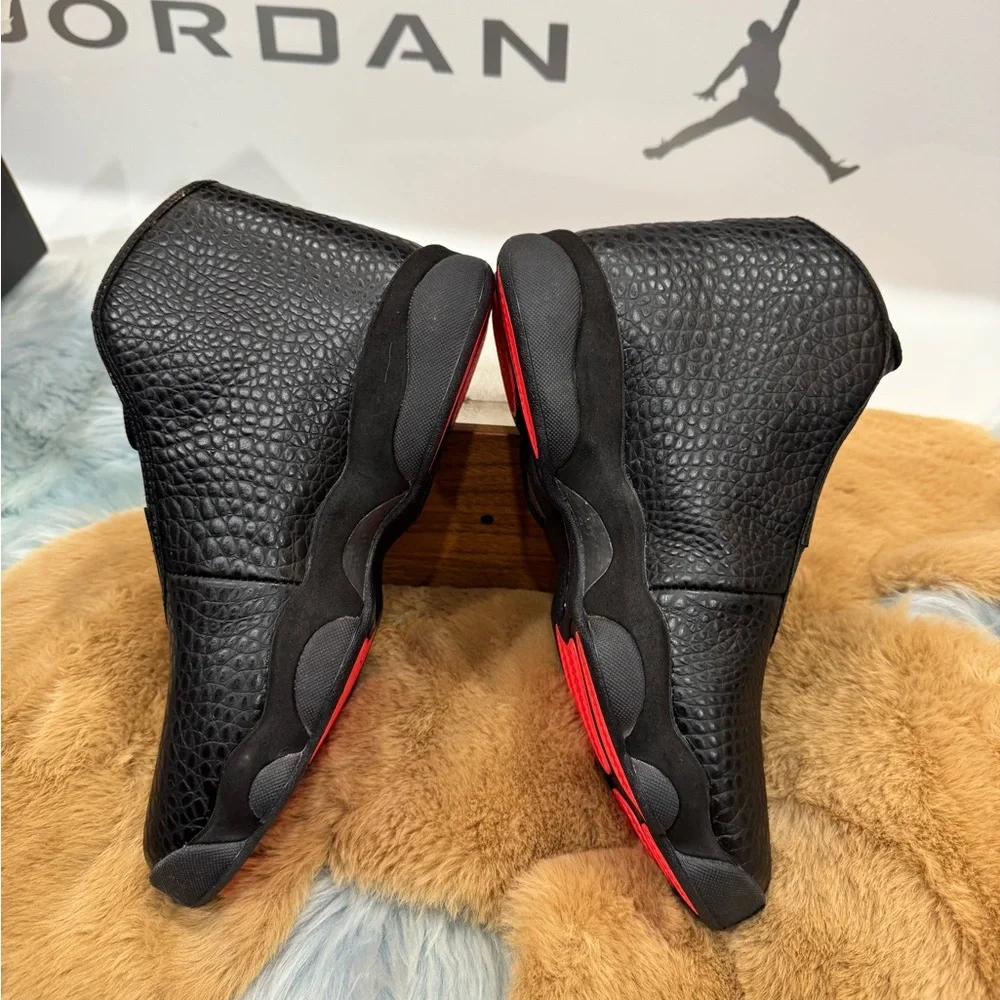 NIKE AIR JORDAN PREMIUM HORIZON BLACK “CROC” SZ 10.5 BRAND NEW 100% AUTHENTIC - Picture 6 of 10